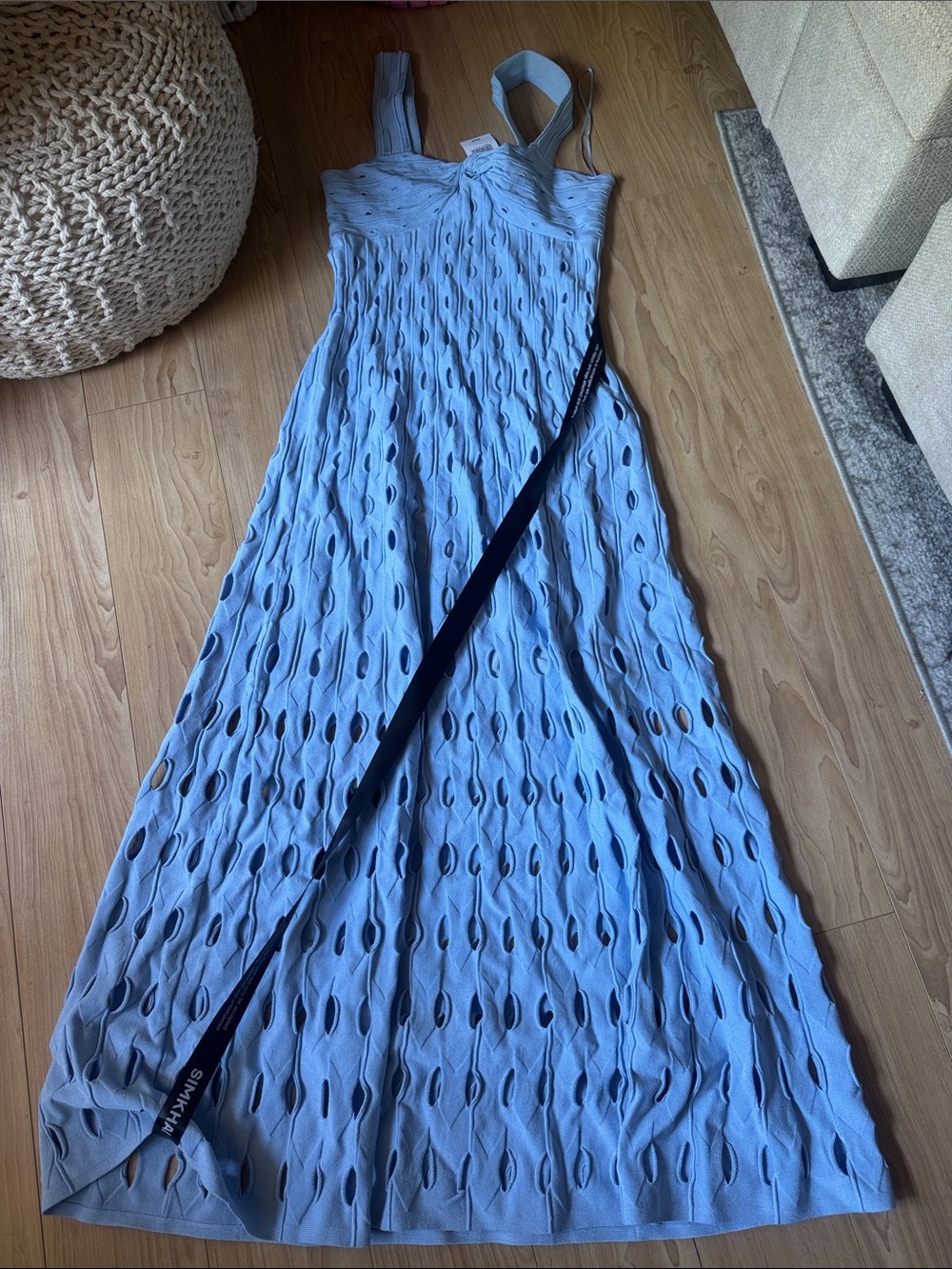 SIMKHAI Christi Knit Midi Dress